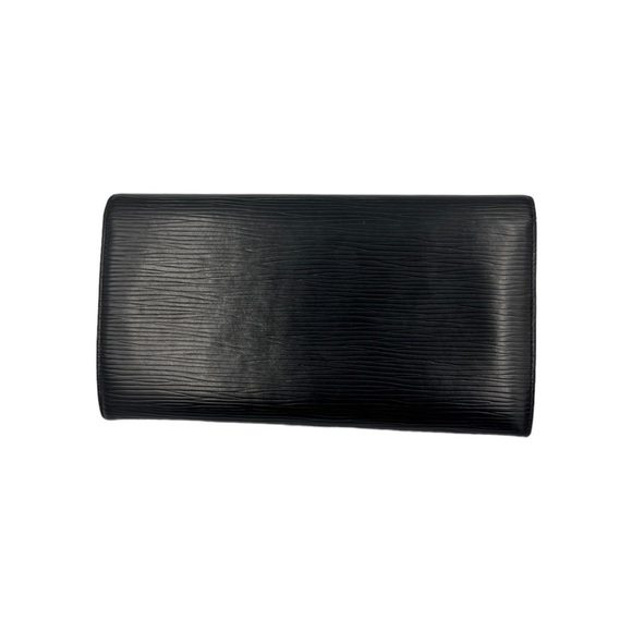 LOUIS VUITTON Epi Long Wallet Black - Picture 10 of 10